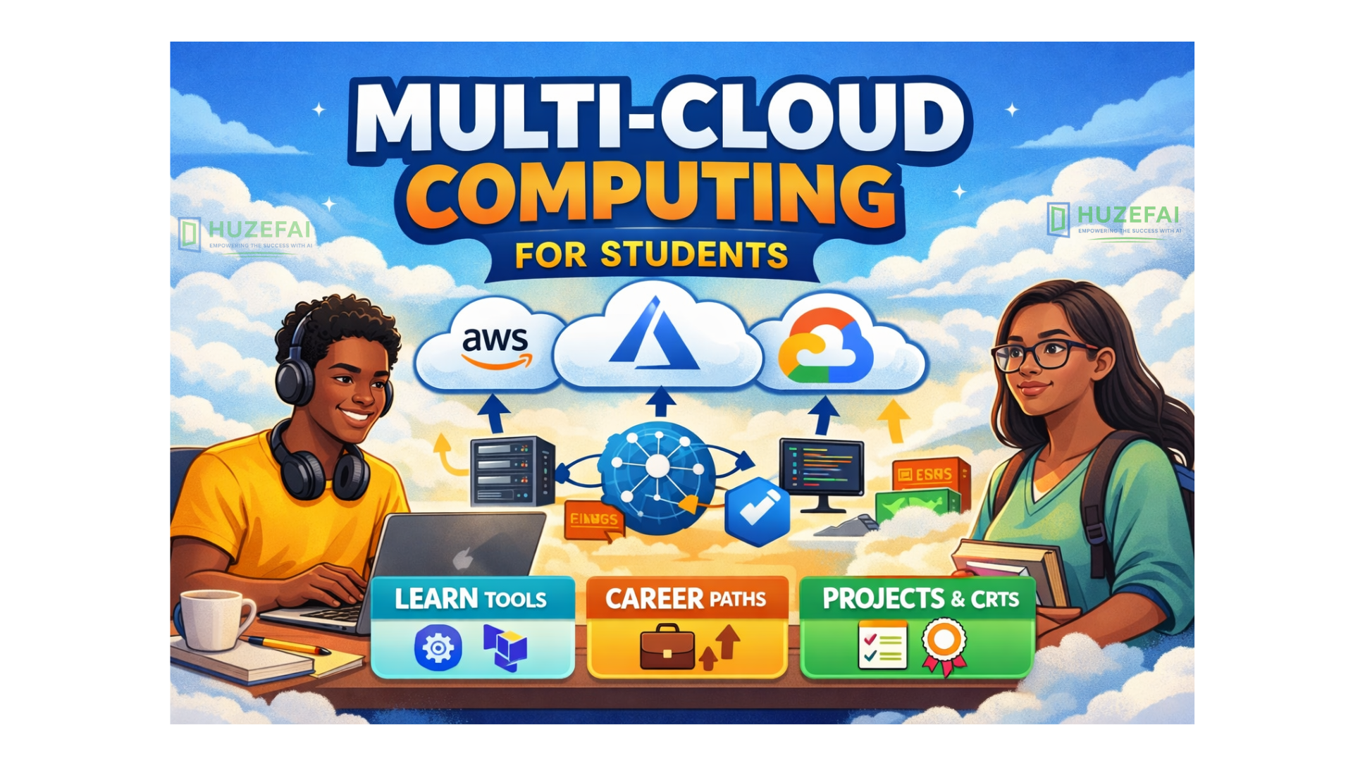 Multi-Cloud Computing Explained for Students (Beginner to Career Level Guide)