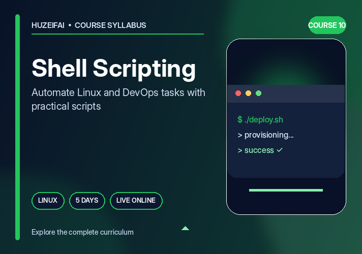 Shell Scripting