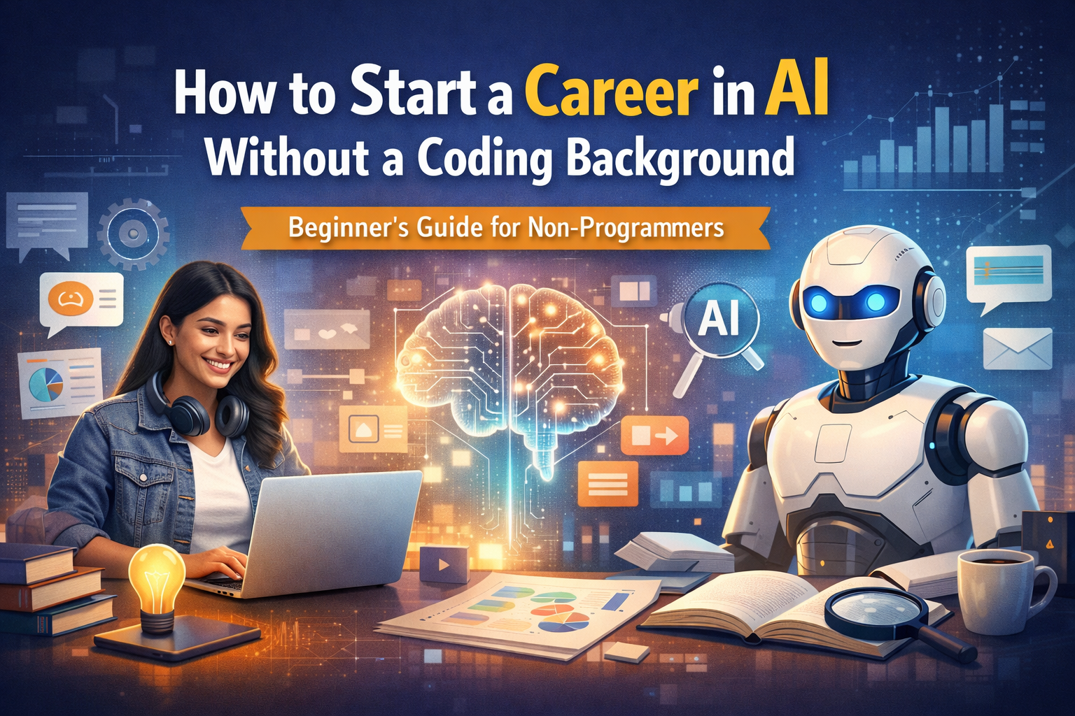 How to Start a Career in AI Without a Coding Background